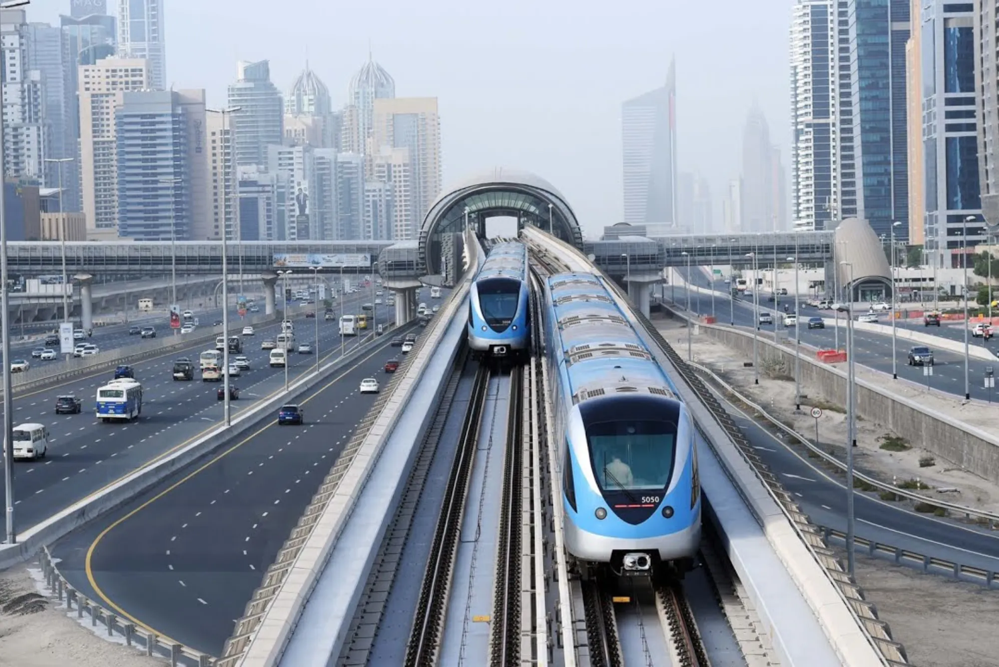 Dubai Airport's Metro Station Is Now Open To The Public