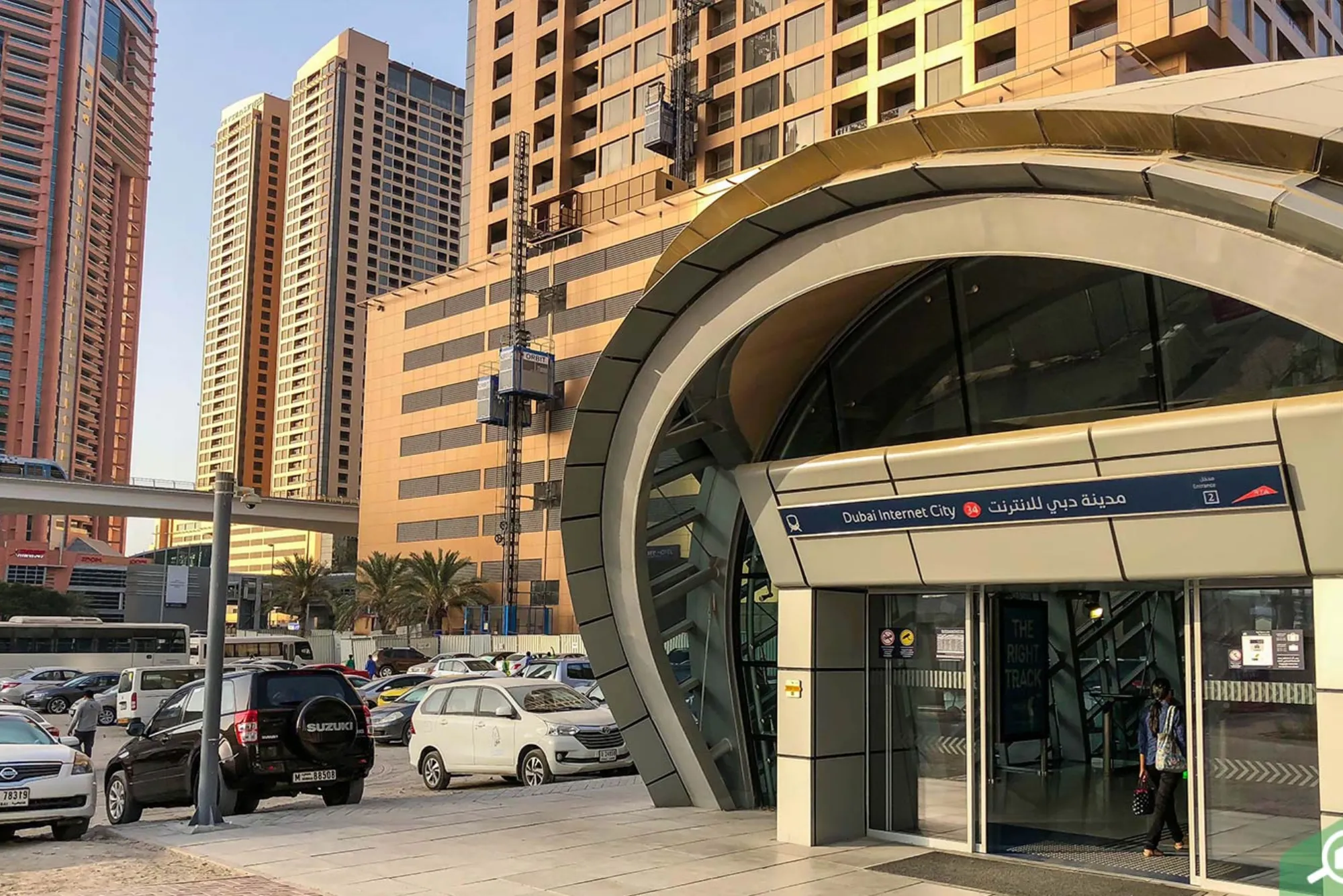 Dubai Internet City Metro Station