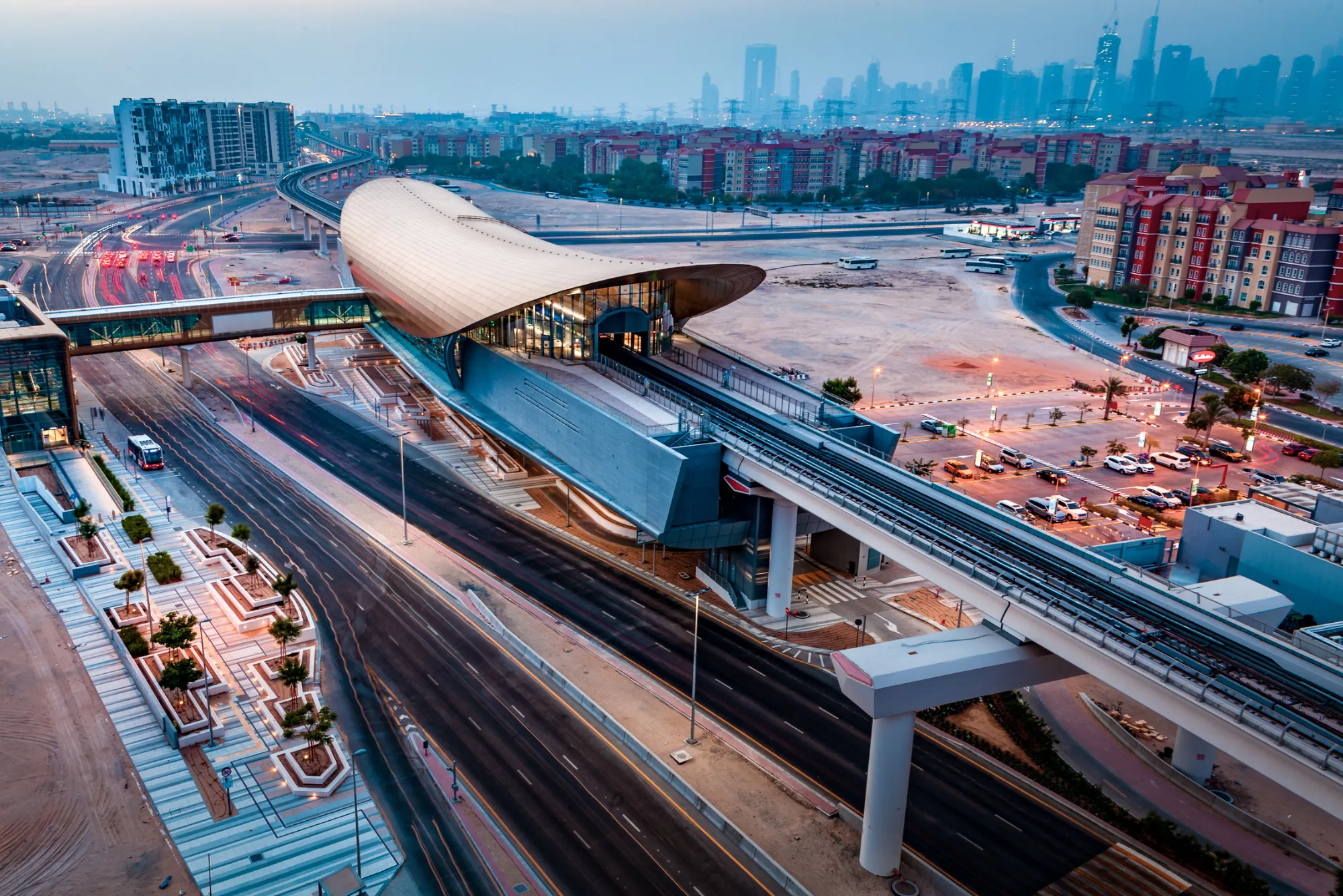 Dubai Marina Metro Station