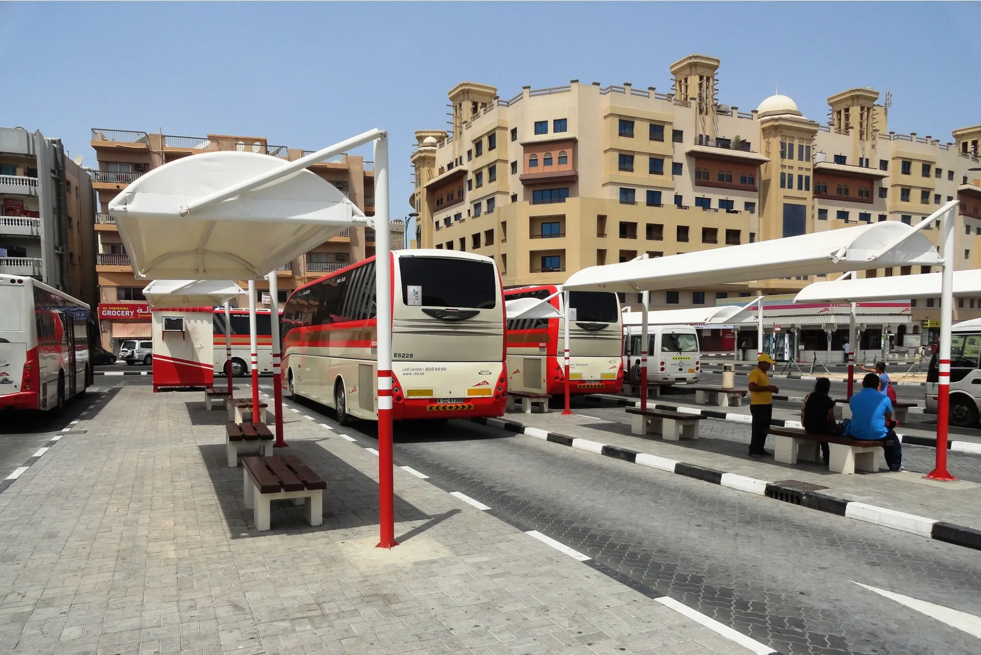 Al Ghubaiba metro station Dubai