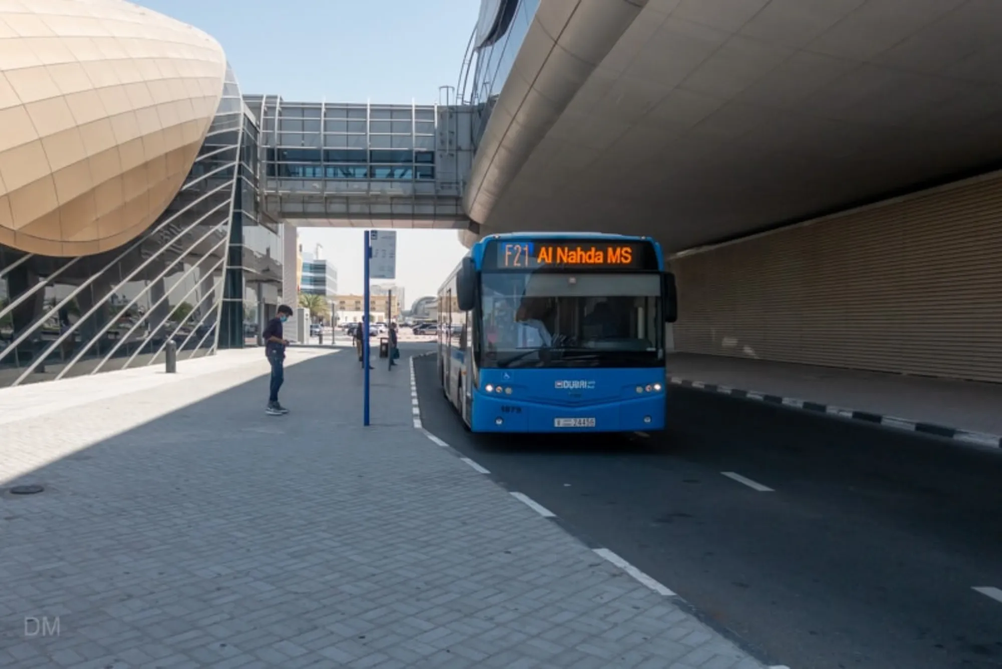 Al Nahda metro station Dubai