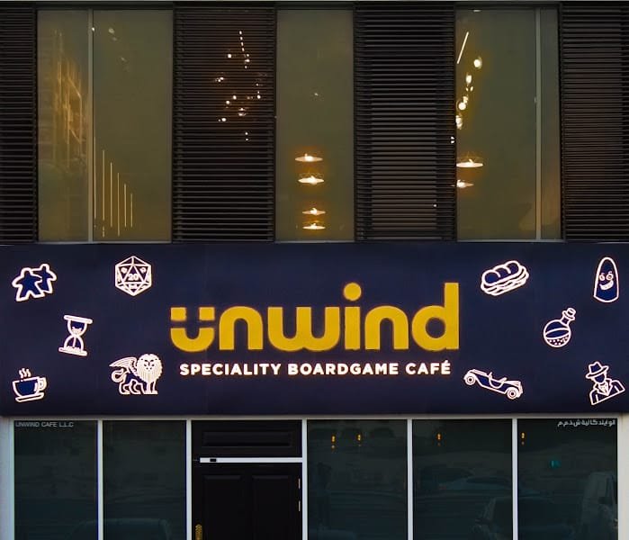 Unwind Speciality Boardgame Cafe – Hessa