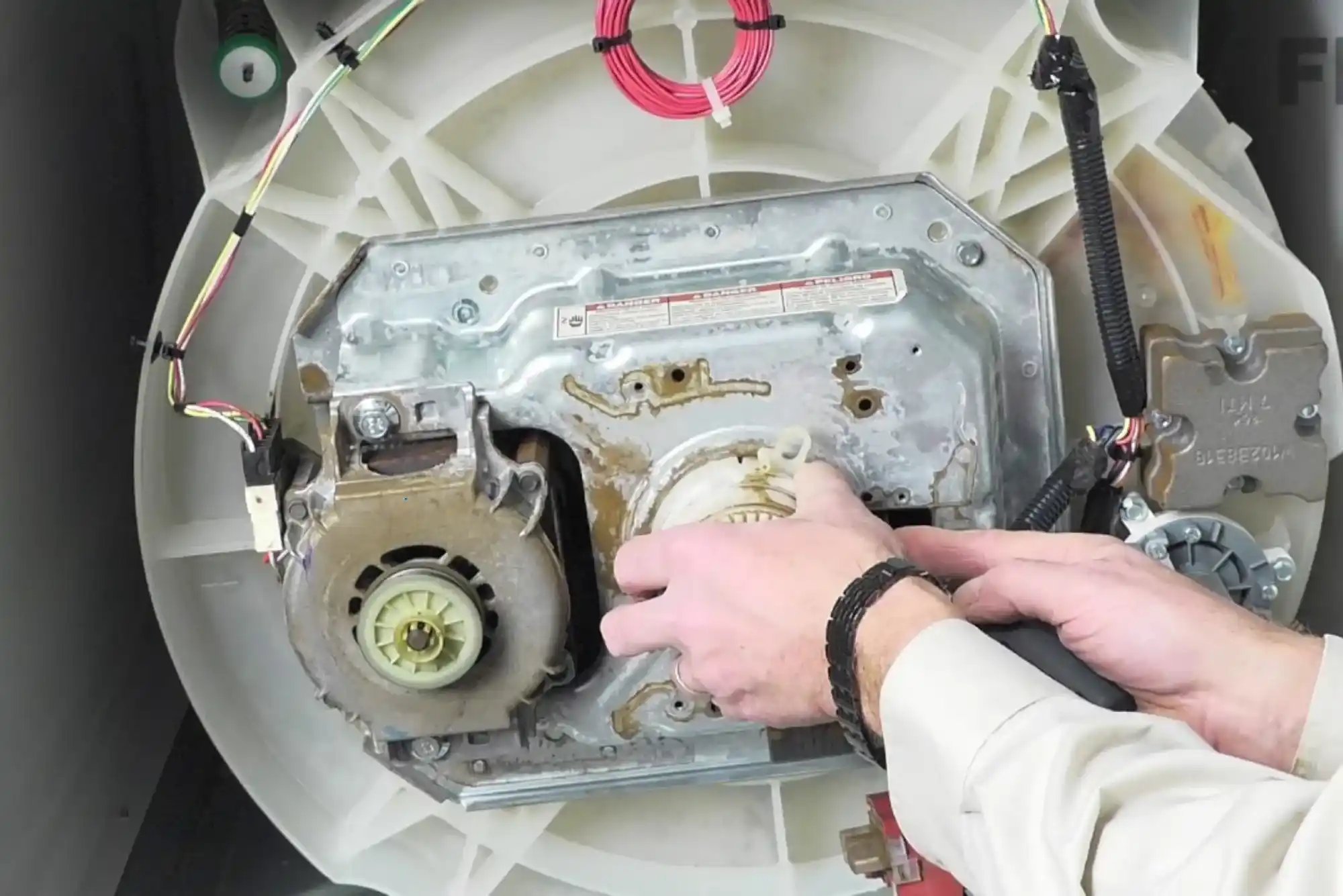 How to Repair Washing Machine Drive Pulley