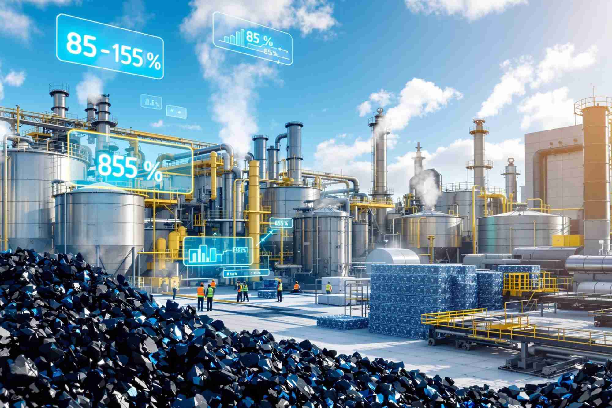 Battery Recycling Consortium Opens First Commercial Refinery for Critical Minerals