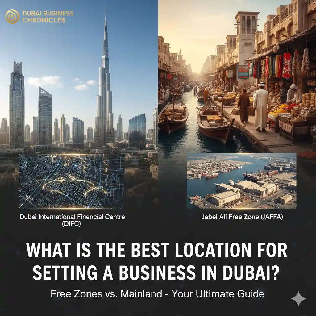 What Is the Best Location for Setting Up a Business in Dubai?