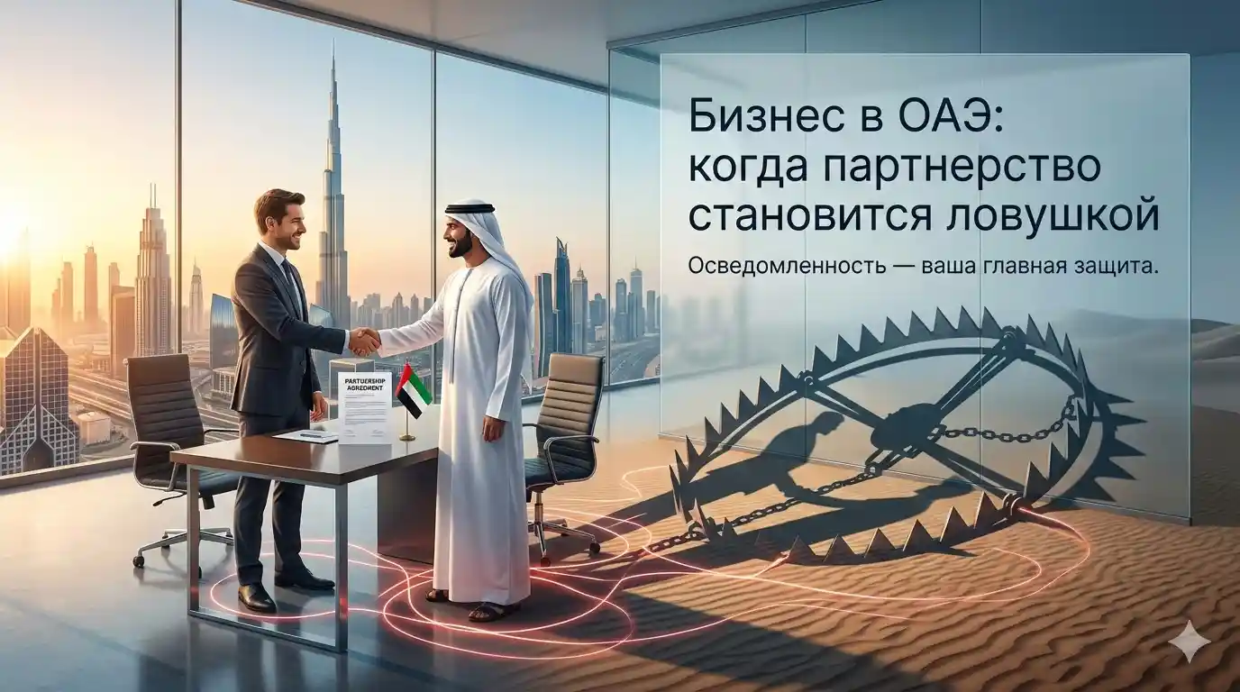 Бизнес в ОАЭ: когда партнерство становится ловушкой
