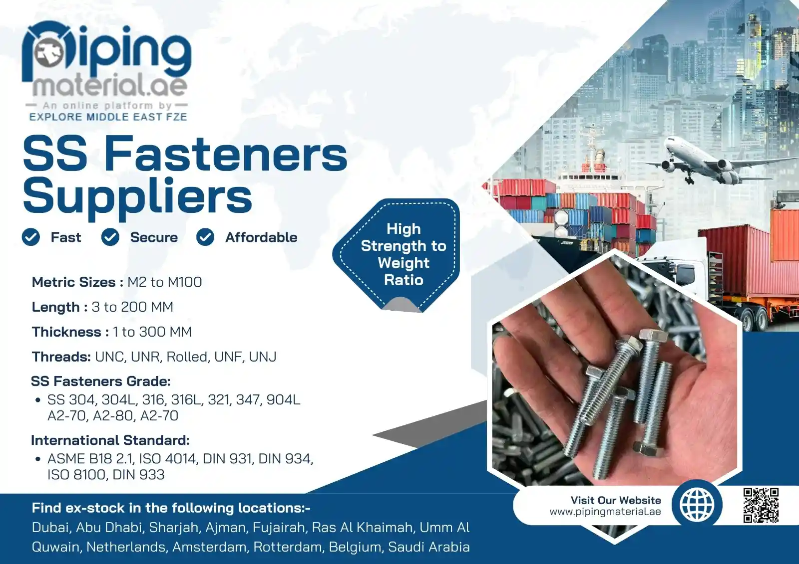 What are the best SS Fasteners for industrial projects?