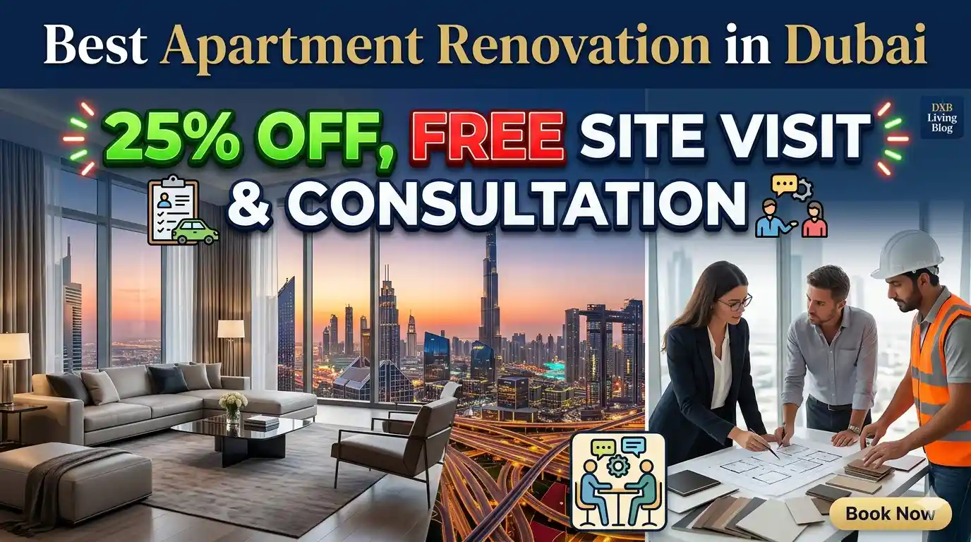 Best Apartment Renovation in Dubai | 25% Off, Free Site Visit & Consultation