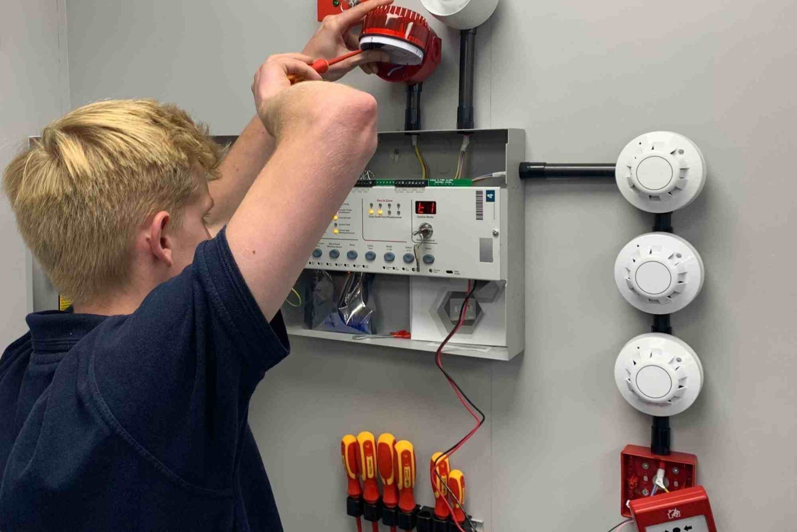 Fire alarm installation services